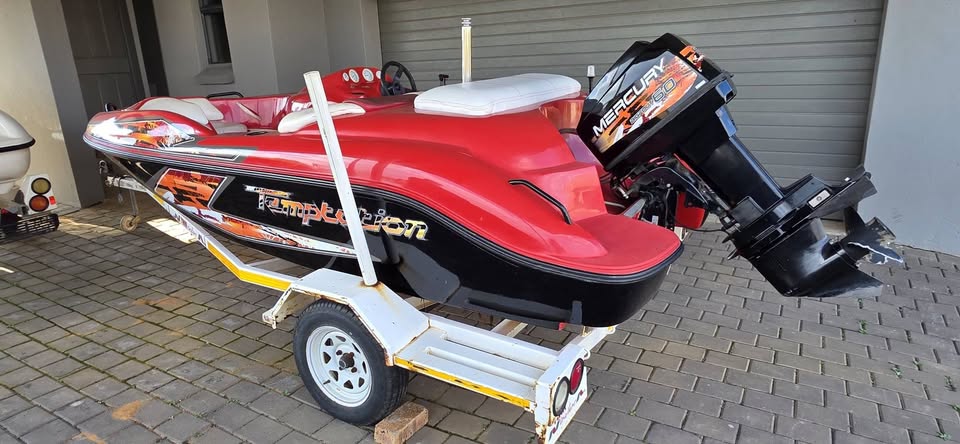 Temptation with 60hp Mercury Bigfoot