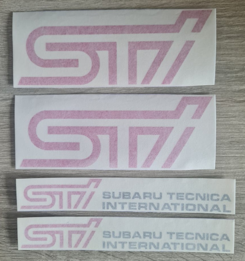 Subaru STI Hawkeye stickers decals - Private Seller