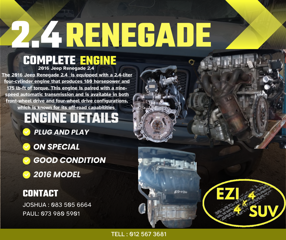 COMPLETE 2.4 ENGINE - Private Seller COMPLETE 2.4 ENGINE - Private Seller