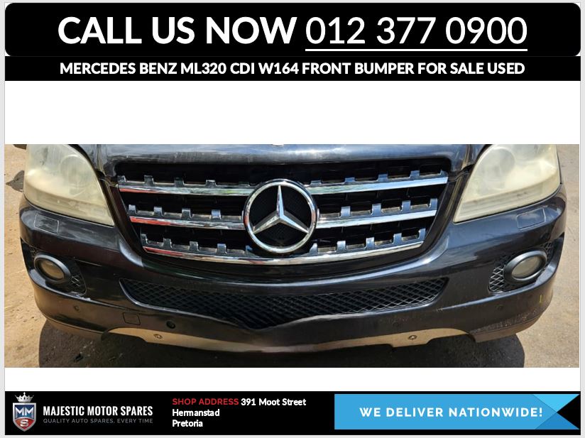 Mercedes ML320 4Matic front bumper for sale