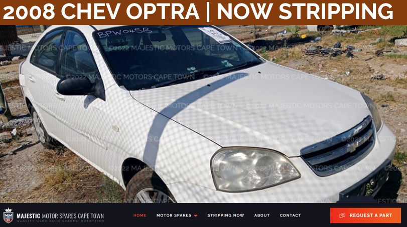 Now stripping 2008 CHEV OPTRA for parts - Private Seller Now stripping 2008 CHEV OPTRA for parts - Private Seller