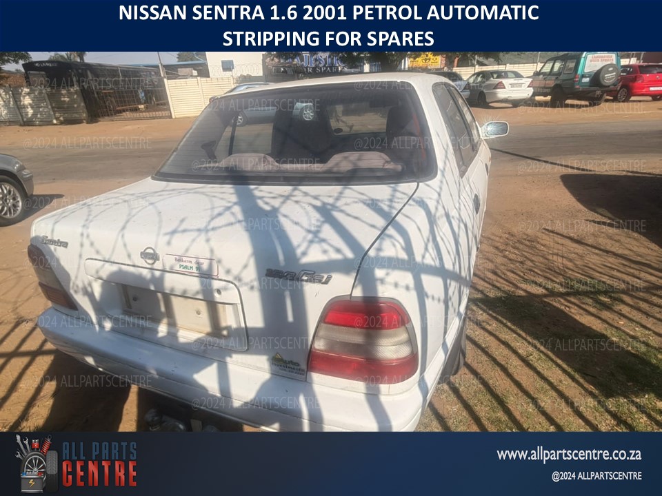 Nissan Sentra 2001 petrol automatic stripping for spares