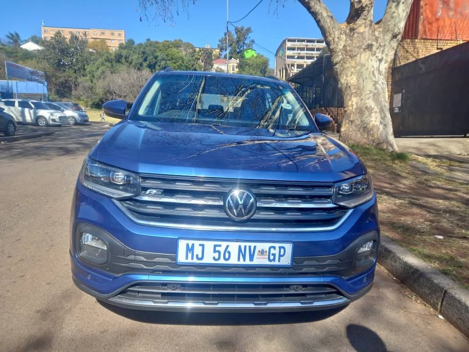 2020 VW T-Cross RLINE 1.0 Petrol, Automatic, Blue, 118000kms Full service history, Rev Cam