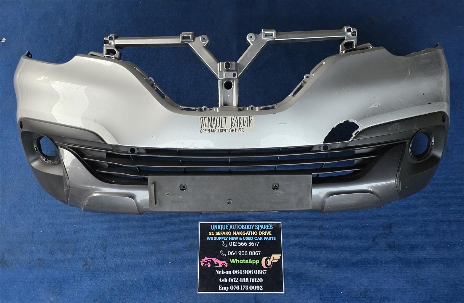 Renault Kadjar Complete Front Bumper Renault Kadjar Complete Front Bumper