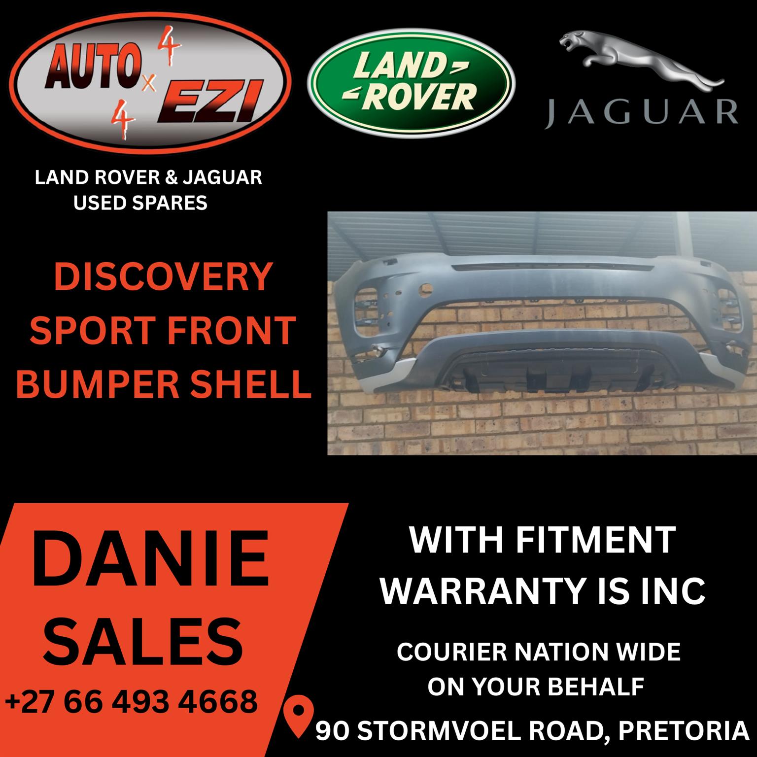 DISCOVERY SPORT FRONT BUMPER SHELL | AUTO EZI - Private Seller DISCOVERY SPORT FRONT BUMPER SHELL | AUTO EZI - Private Seller