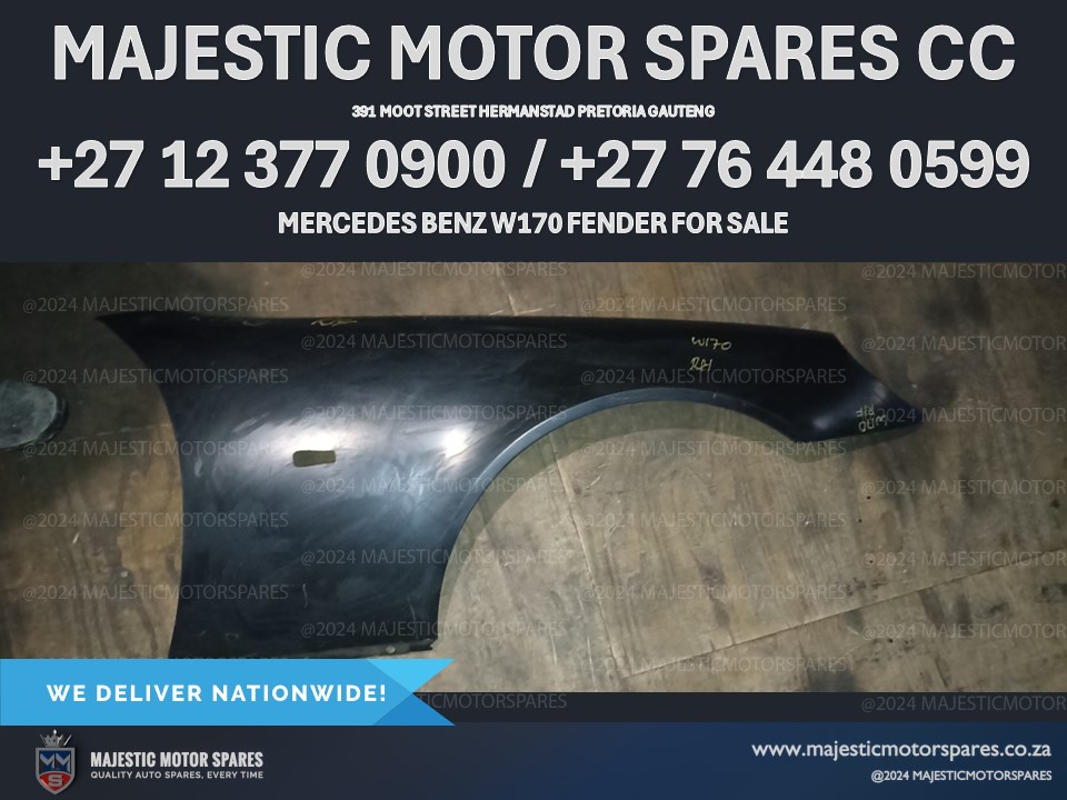 New Replacement Fender for Mercedes-Benz W170 for Sale! - Private Seller New Replacement Fender for Mercedes-Benz W170 for Sale! - Private Seller