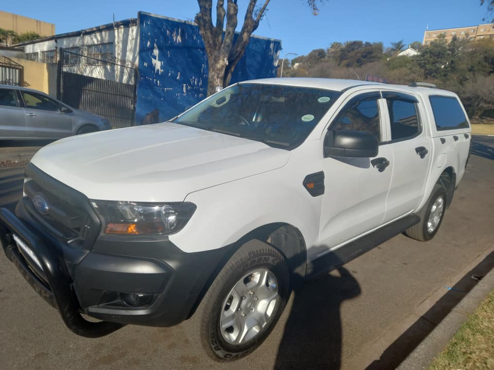 2021 FORD RANGER 2.2 ENGINE DIESEL, DOUBLE CAB CANOPY, MANUAL, WHITE COLOR