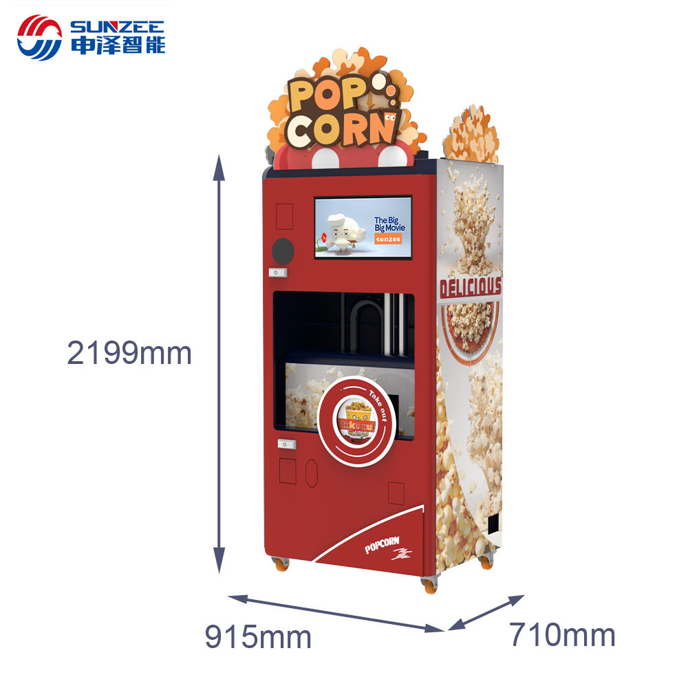 Flavored Popcorn Vending Machine