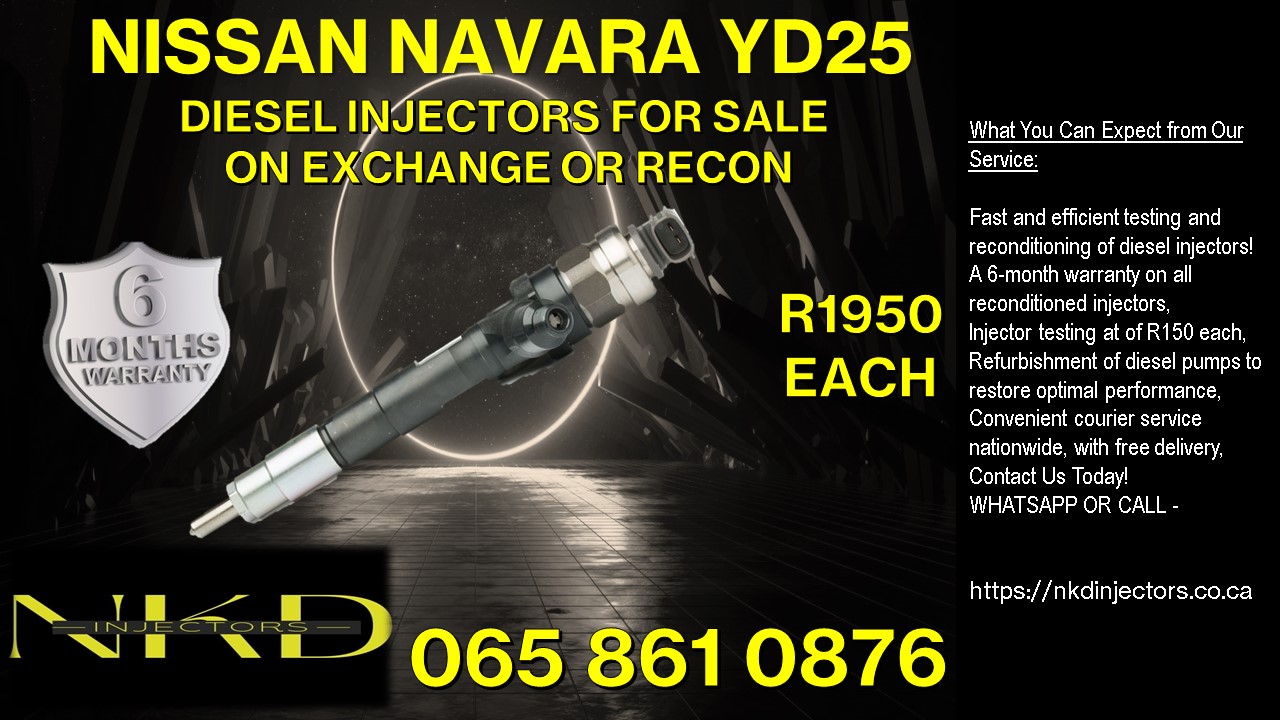 NISSAN NAVARA YD25 - INJECTORS FOR SALE OR RECON SAME DAY - Private Seller NISSAN NAVARA YD25 - INJECTORS FOR SALE OR RECON SAME DAY - Private Seller