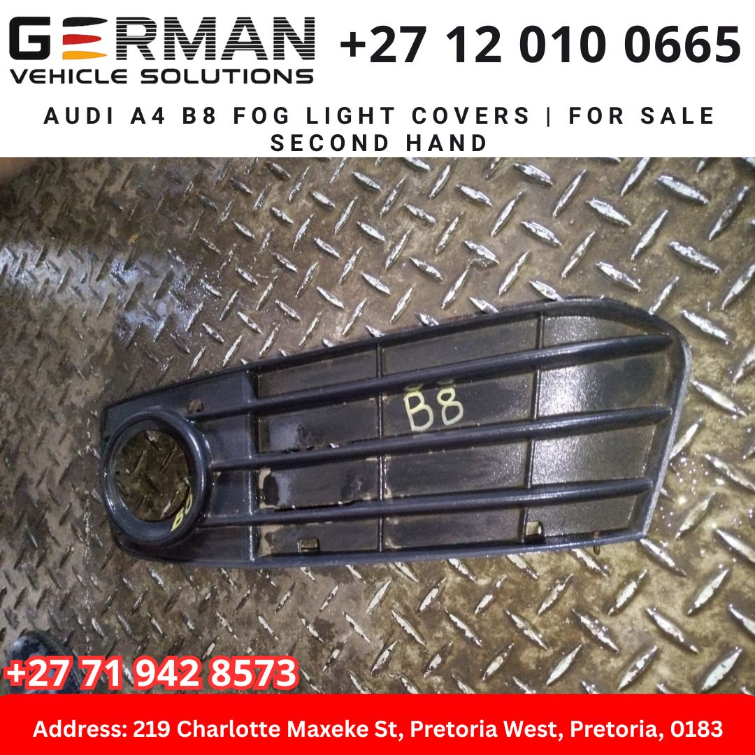 Audi A4 B8 fog light covers for sale second hand - Private Seller Audi A4 B8 fog light covers for sale second hand - Private Seller