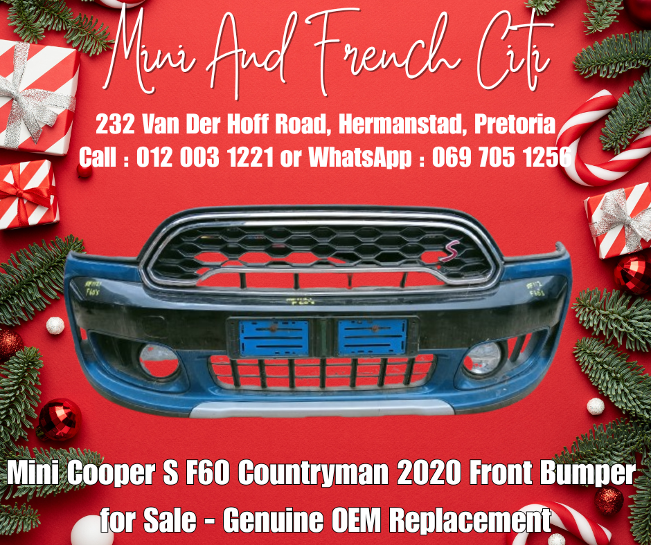 Mini Cooper S F60 Countryman 2020 Front Bumper for Sale - Genuine OEM Replacemen - Private Seller Mini Cooper S F60 Countryman 2020 Front Bumper for Sale - Genuine OEM Replacemen - Private Seller