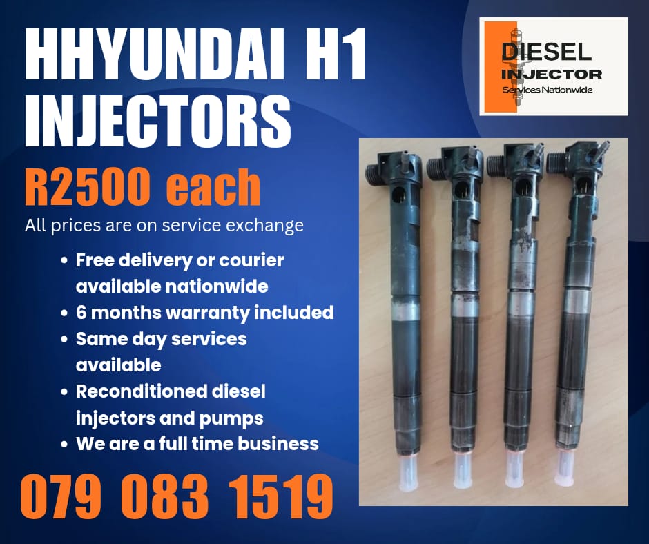 HYUNDAI H1 INJECTORS FOR SALE WITH WARRANTY - Private Seller HYUNDAI H1 INJECTORS FOR SALE WITH WARRANTY - Private Seller