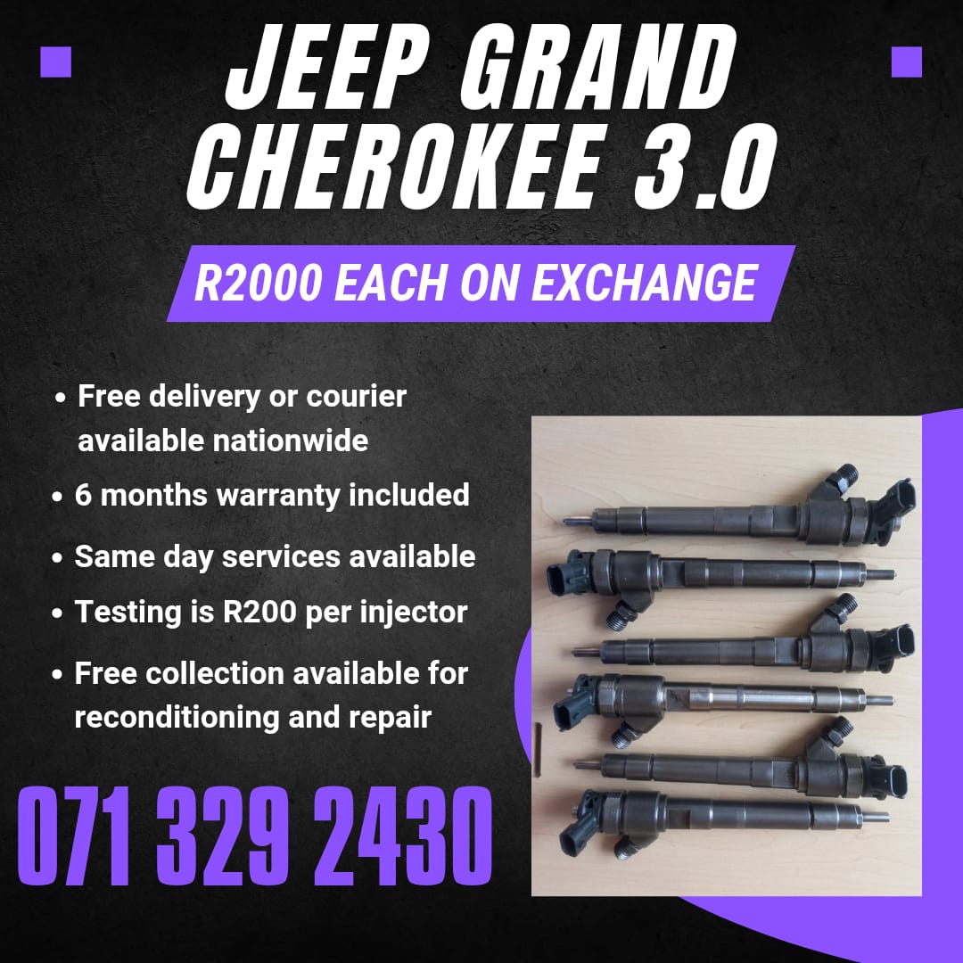 JEEP 3.0 INJECTORS FOR SALE WITH WARRANTY INCLUDED - Private Seller JEEP 3.0 INJECTORS FOR SALE WITH WARRANTY INCLUDED - Private Seller