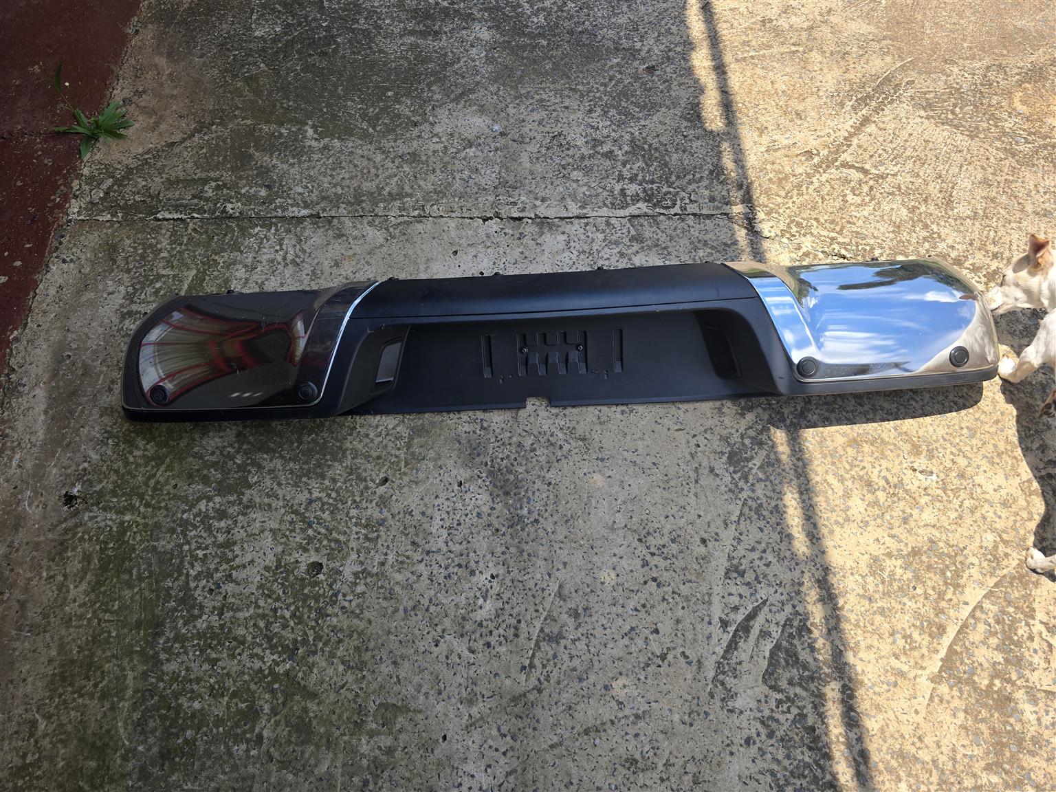 Rear Chrome Bumber Ford Ranger T7 - Private Seller Rear Chrome Bumber Ford Ranger T7 - Private Seller