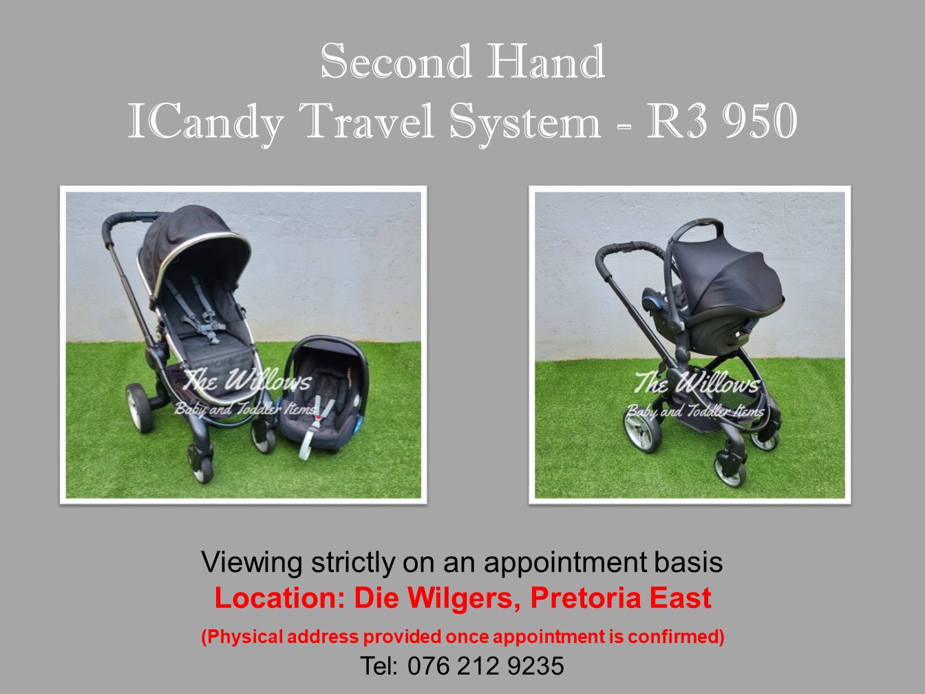 second hand icandy prams