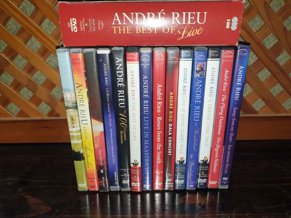 17 Andre Rieu  DVD  set .     C82 17 Andre Rieu  DVD  set .     C82