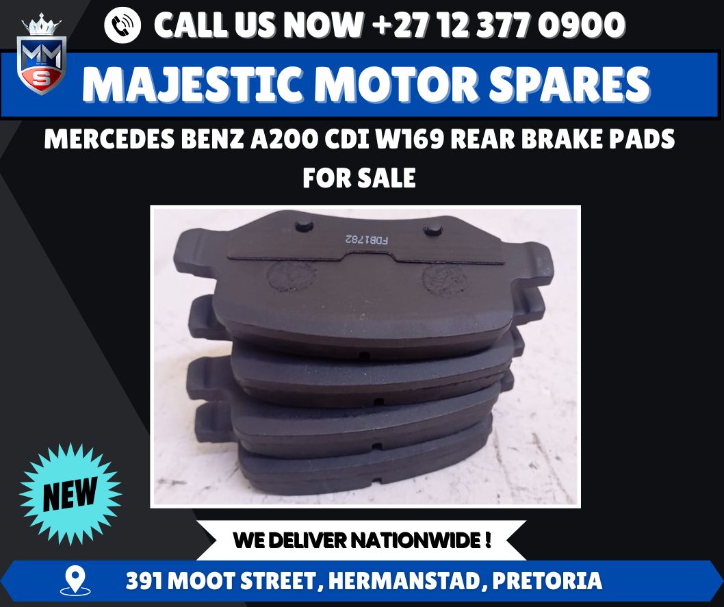 Mercedes-Benz A200 CDI W169 Rear Brake Pads for Sale – Brand New! - Private Seller Mercedes-Benz A200 CDI W169 Rear Brake Pads for Sale – Brand New! - Private Seller