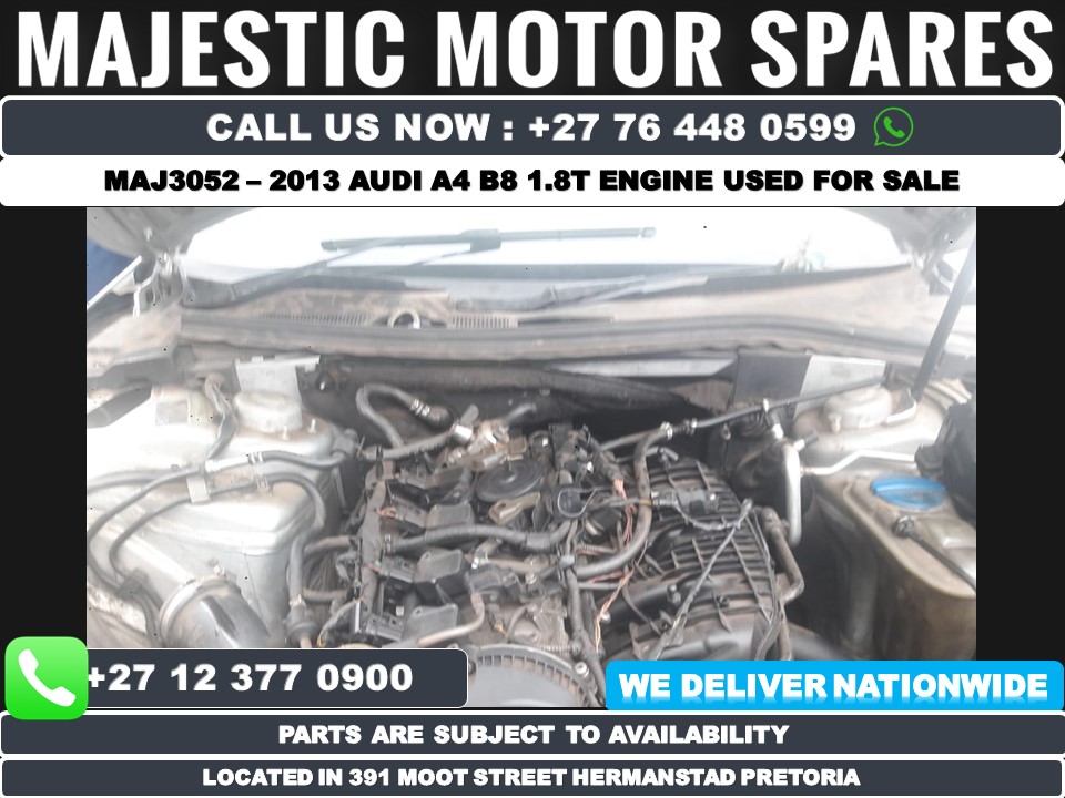 2013 Audi 1.8T engine used for sale - Private Seller 2013 Audi 1.8T engine used for sale - Private Seller