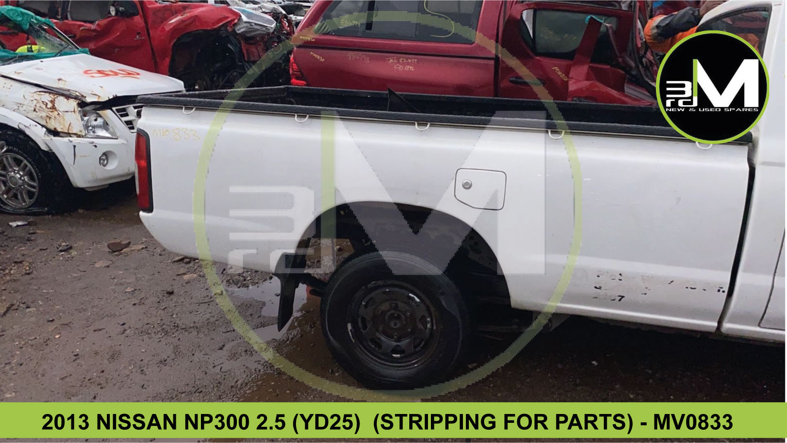2013 NISSAN NP300 (YD25) (STRIPPING FOR PARTS) - MV0833 - Private Seller