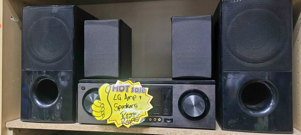 LG Amp @ Speakers