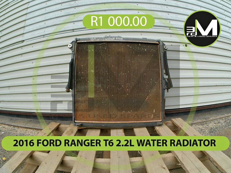 2016 FORD RANGER T6 2.2L WATER RADIATOR MV0466