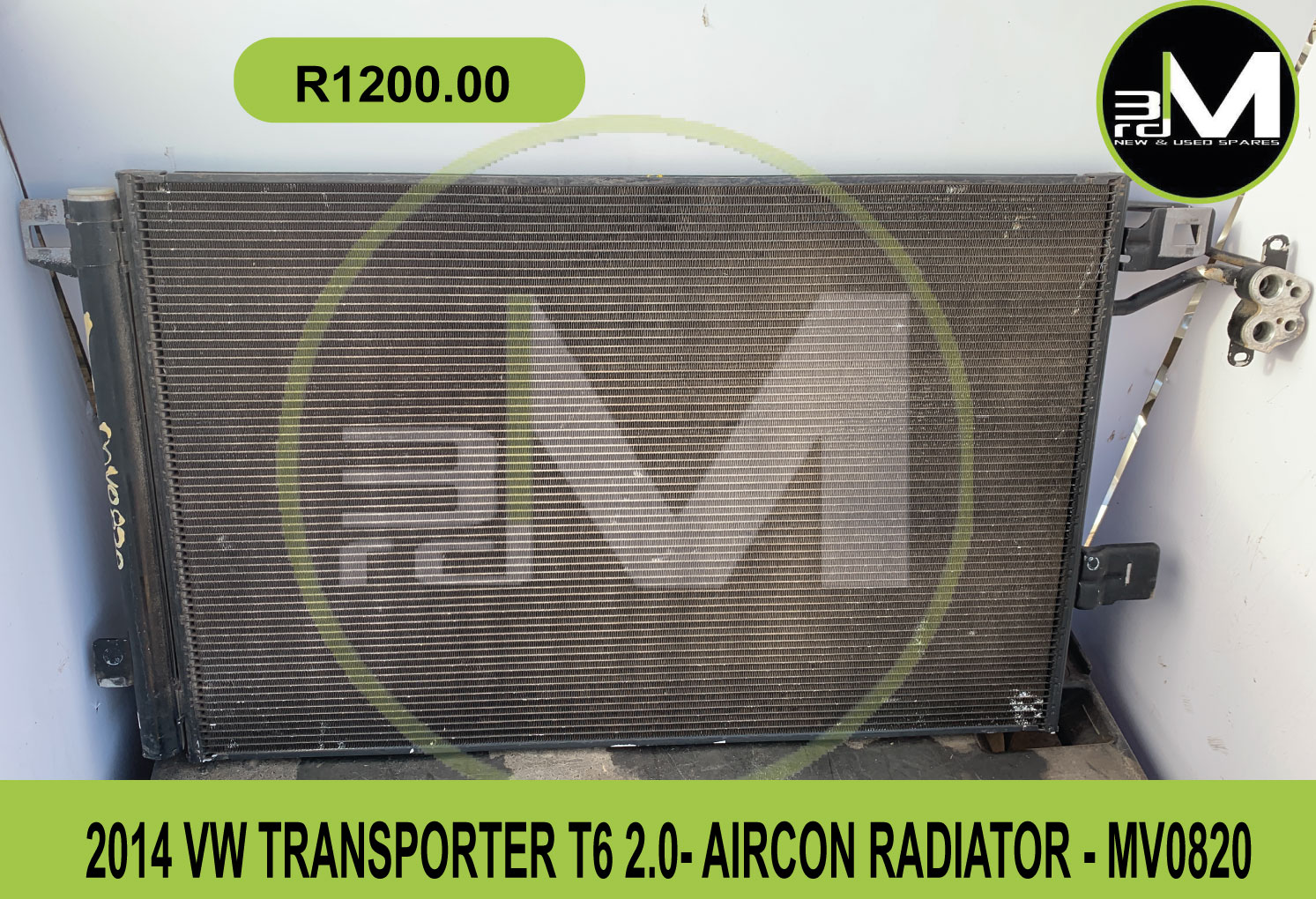 AIRCON RADIATOR - VW TRANSPORTER T6 - Private Seller AIRCON RADIATOR - VW TRANSPORTER T6 - Private Seller