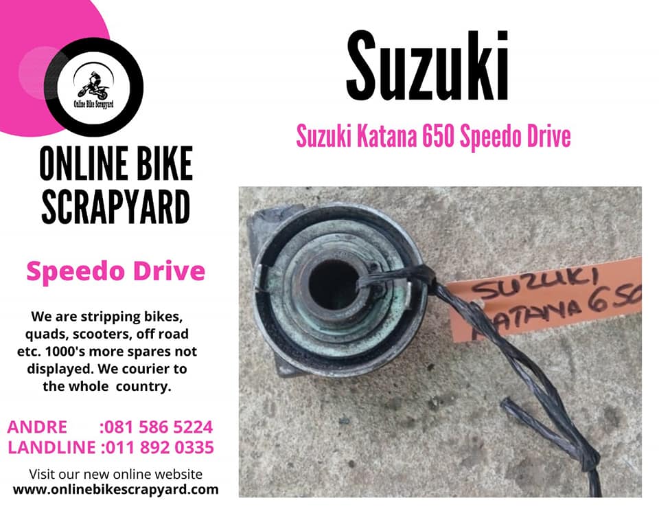 Suzuki GSXR 600. We stripping bikes, quads, scooters, off roads etc. We courier country wide. Addres - Private Seller