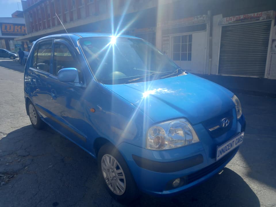 2007 HYUNDAI ATOS 1.1 GLS PETROL, MANUAL TRANSMISSION, BLUE COLOUR