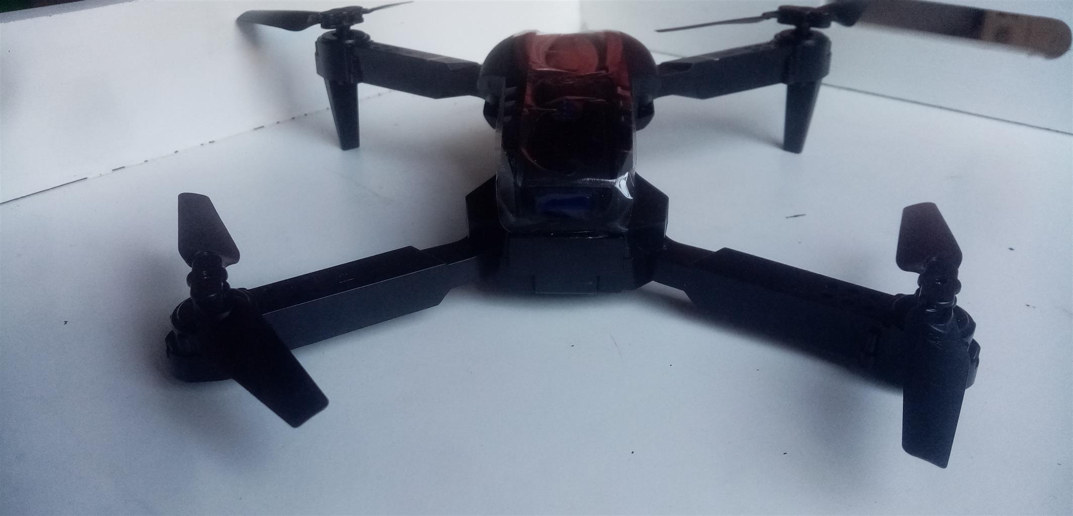 E99 - Foldable Dual Lens Drone With Precision Flight Control - Black