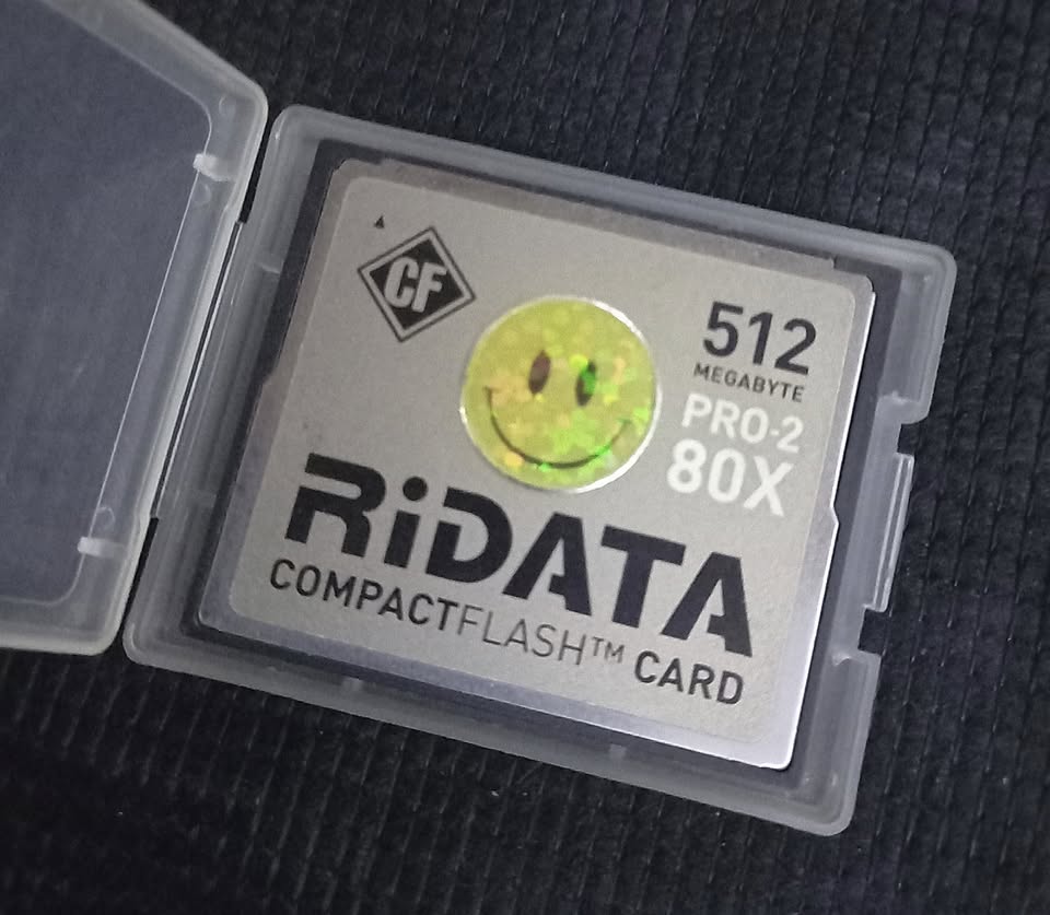 512Mb CF Cards - 6x available