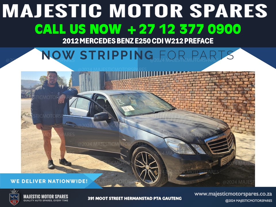 2012 Mercedes Benz W212 E250 CDI used spares used parts for sale - Private Seller 2012 Mercedes Benz W212 E250 CDI used spares used parts for sale - Private Seller