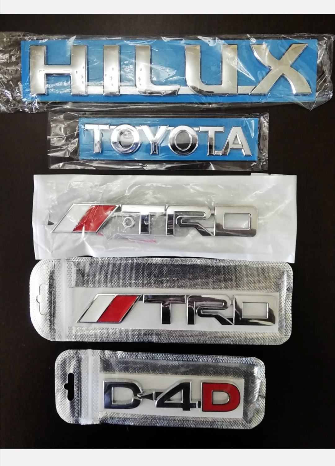 Toyota TRD badges emblems decals stickers - Private Seller Toyota TRD badges emblems decals stickers - Private Seller