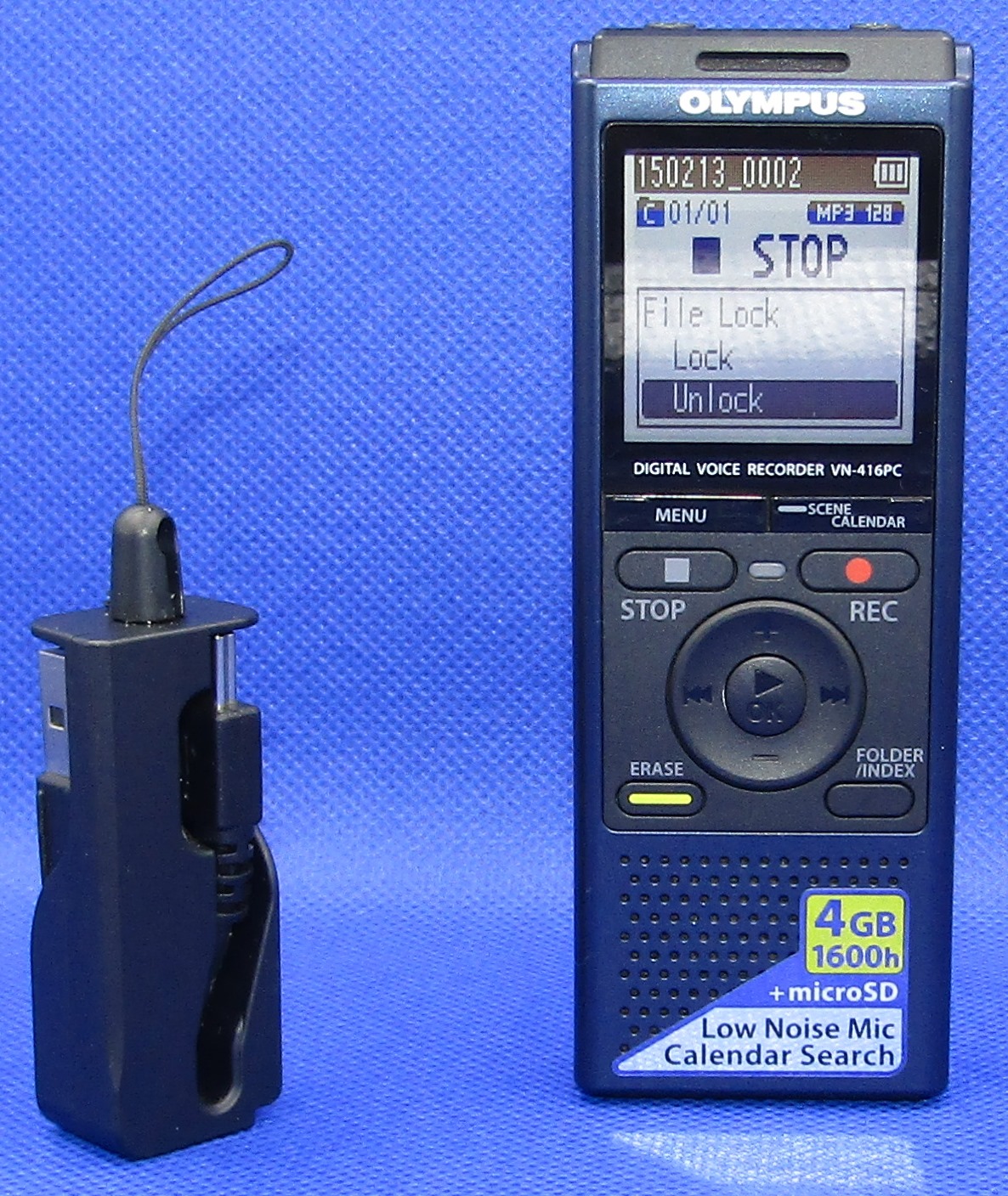 Olympus VN-416PC Professional Digital Voice Recorder