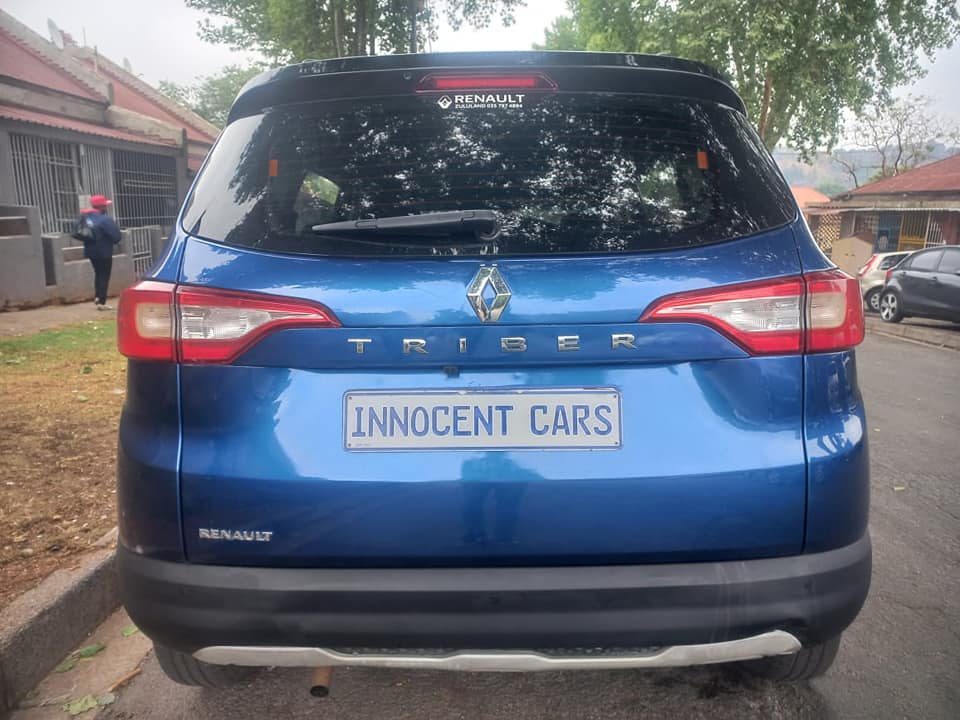 2022 RENAULT TRIBER 1.0 PETROL, MANUAL, BLUE COLOR, MILEAGE 55000KMS KEYLESS