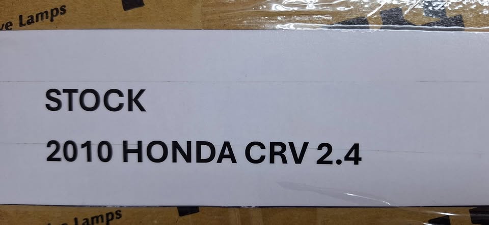 Honda CRV 2.4 lockset available - Private Seller