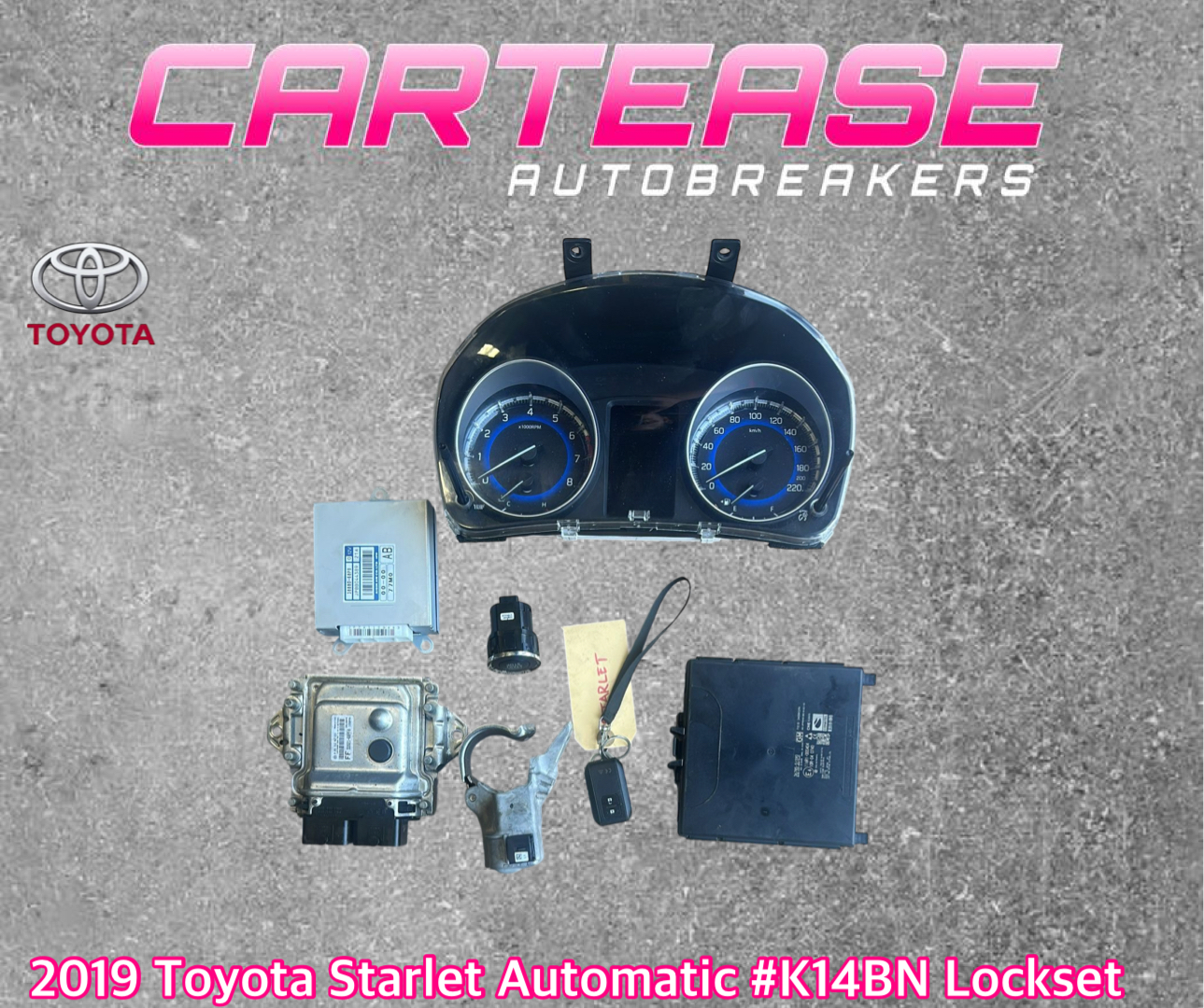 2019 Toyota Starlet Automatic #K14BN Lockset For Sale - Private Seller 2019 Toyota Starlet Automatic #K14BN Lockset For Sale - Private Seller