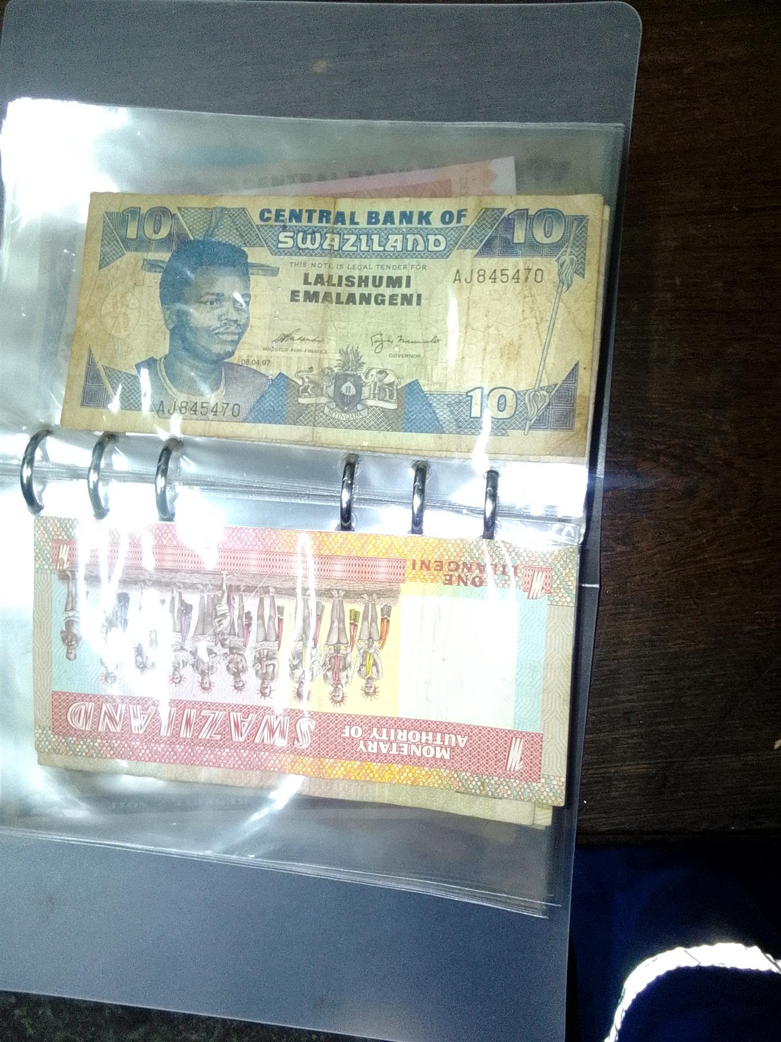 Old countries coins and Notes
