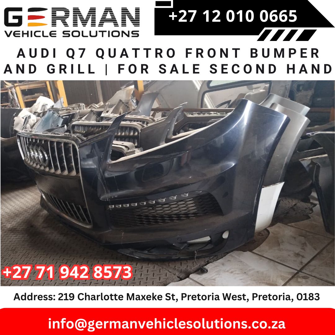 Audi Q7 3.0 tdi quattro facelift front bumper for sale - Private Seller Audi Q7 3.0 tdi quattro facelift front bumper for sale - Private Seller
