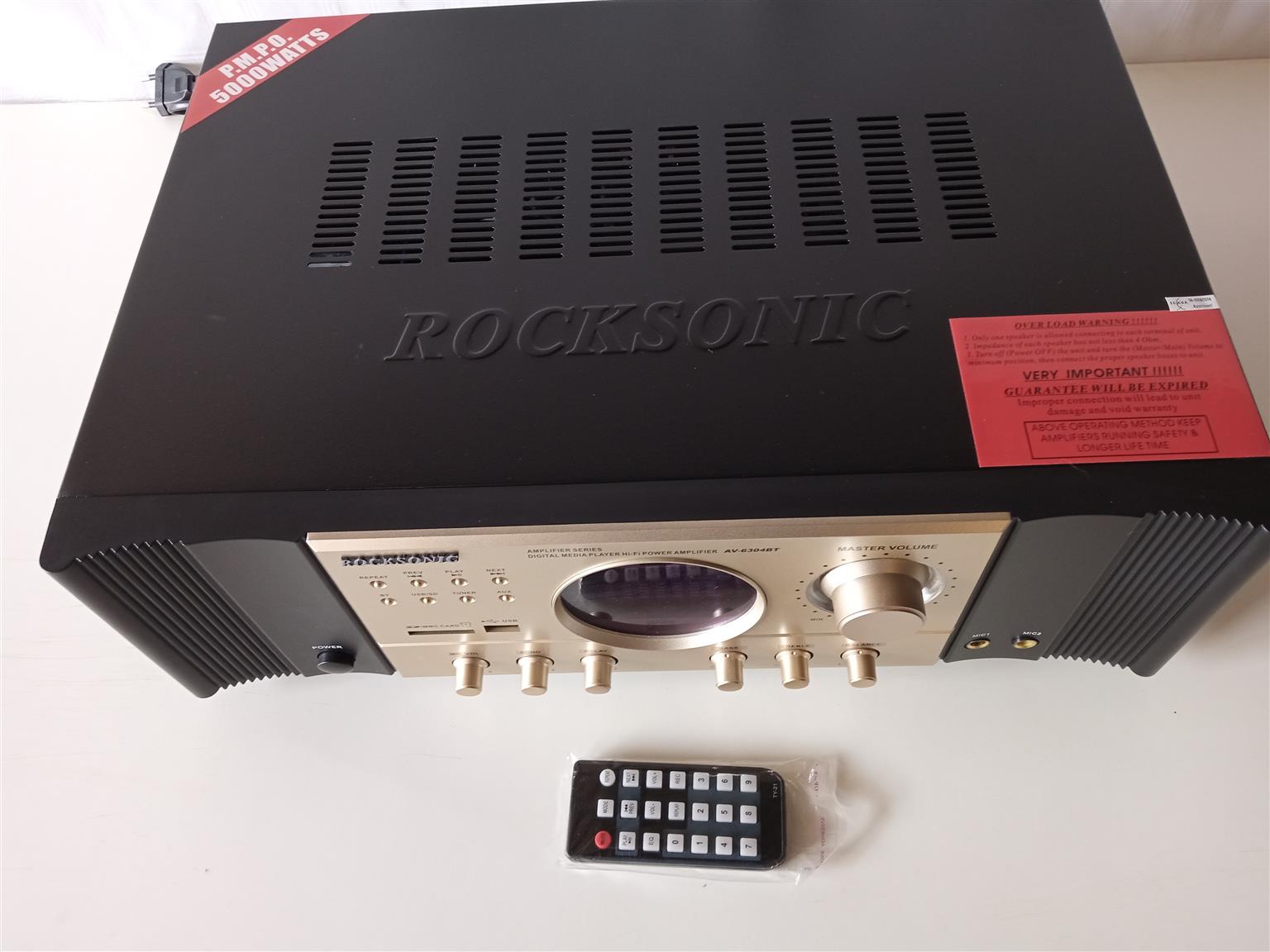 Rocksonic Stereo Amplifier