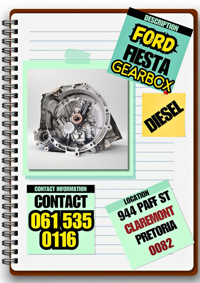 Ford fiesta diesel gearbox Call me or WhatsApp me - Private Seller