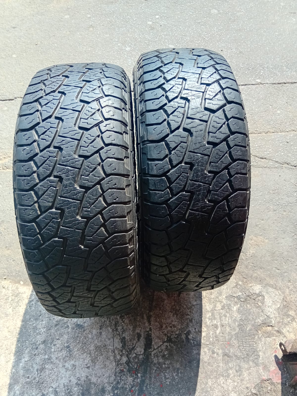 265/60/18 × 2 Hankook Dinapro ATM used tyres for sale - Private Seller