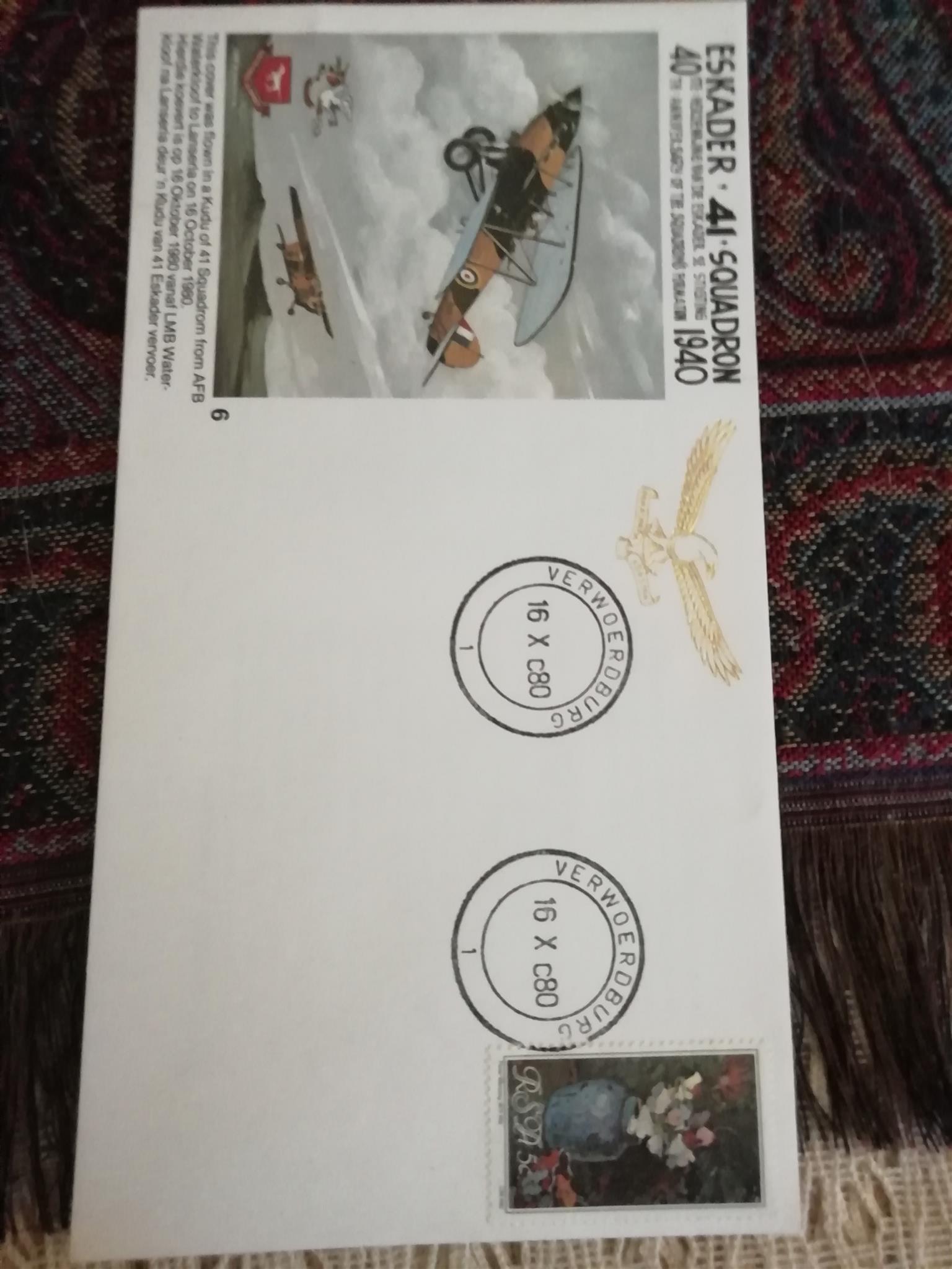 Collectors anvelopes and stamps.
