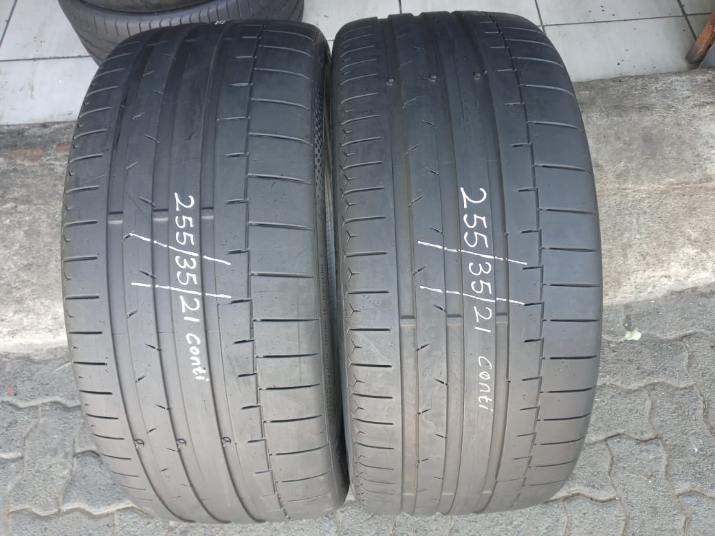 4x 255/35/21 continental sport contact - Private Seller 4x 255/35/21 continental sport contact - Private Seller