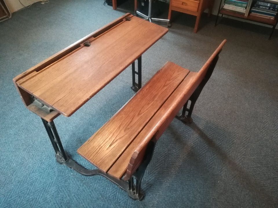 Antique School Desk