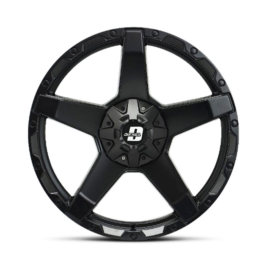 18″ SSW S341 6/139 Matt Black Alloy Wheels