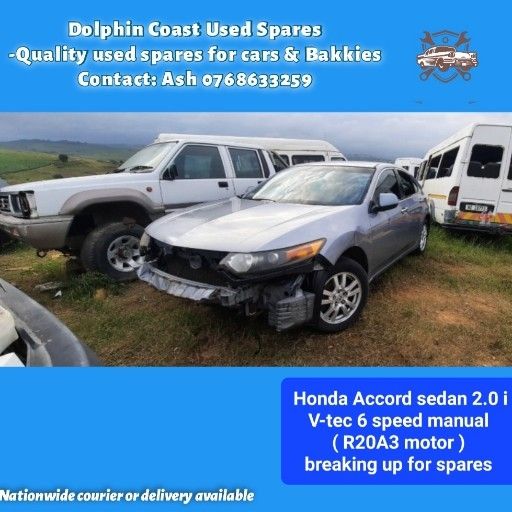 Honda Accord sedan 2.0 i V-tec stripping for Spares - Private Seller Honda Accord sedan 2.0 i V-tec stripping for Spares - Private Seller