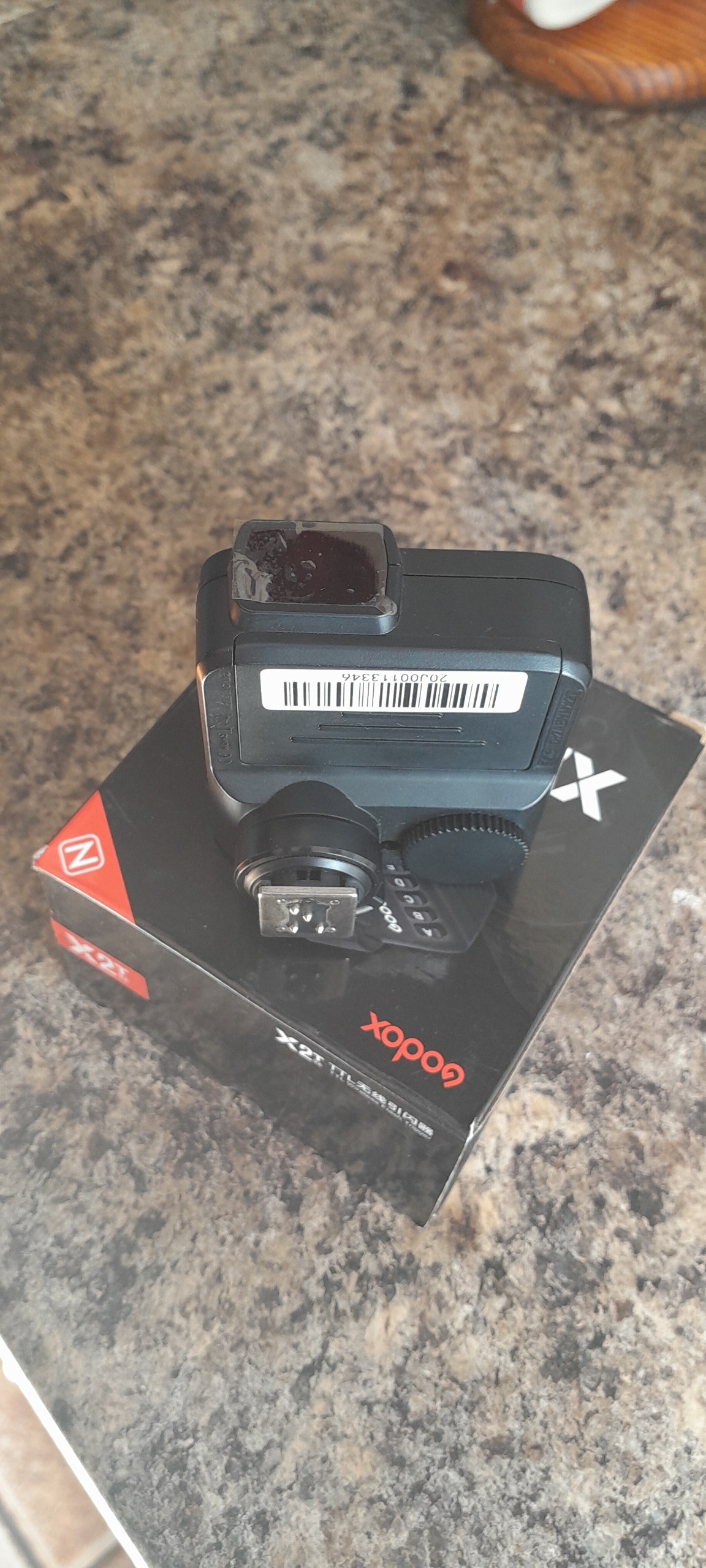 Godox X2T-N Flash Trigger for nikon cameras + 2X 2300mAh batteries