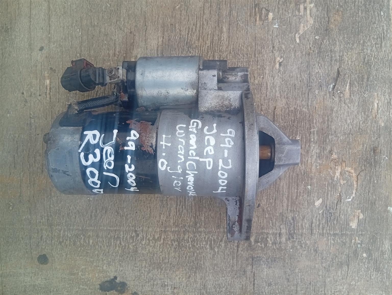 1999-2004 jeep grand cheeroke wrangler 4.0L starter for sale - Private Seller 1999-2004 jeep grand cheeroke wrangler 4.0L starter for sale - Private Seller