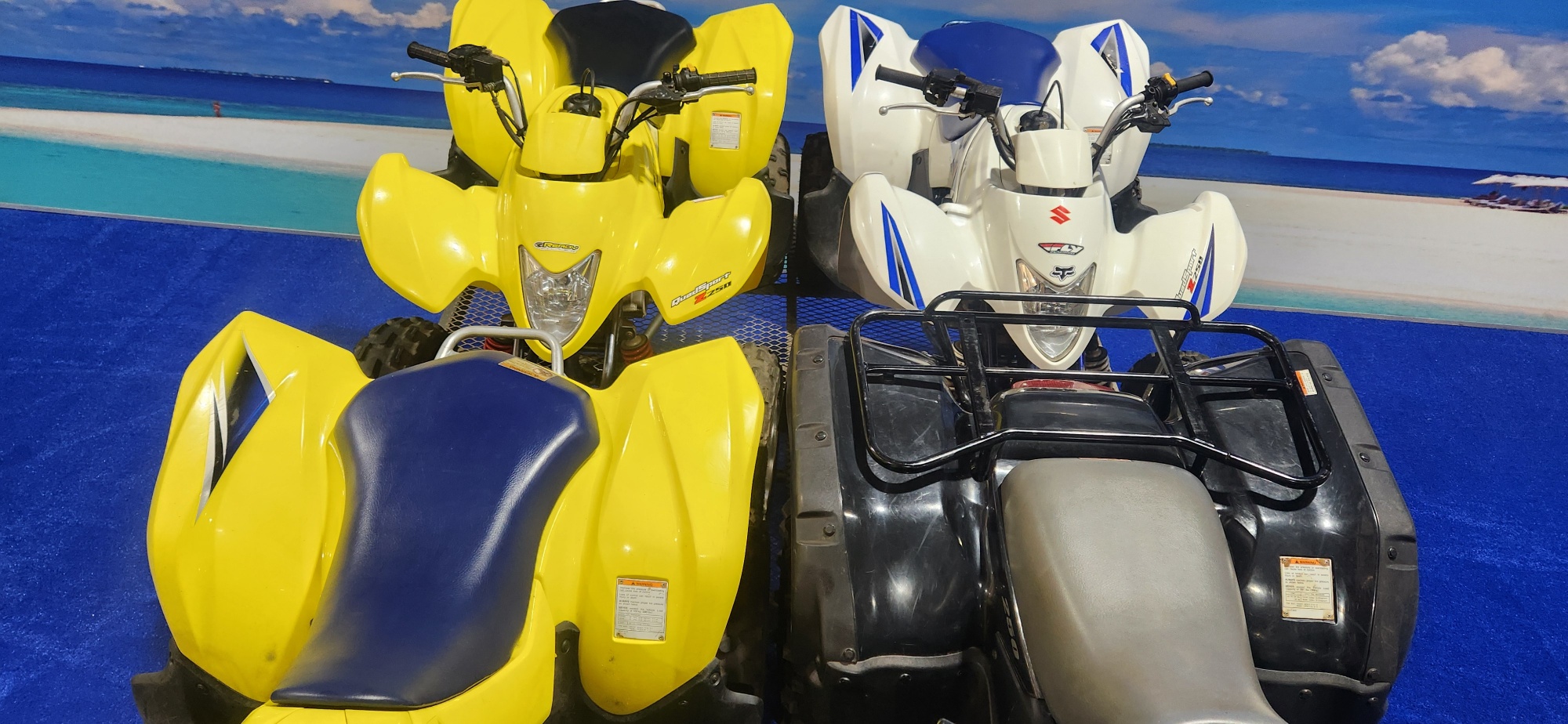 4 X SUZUKI QUADS Z 250