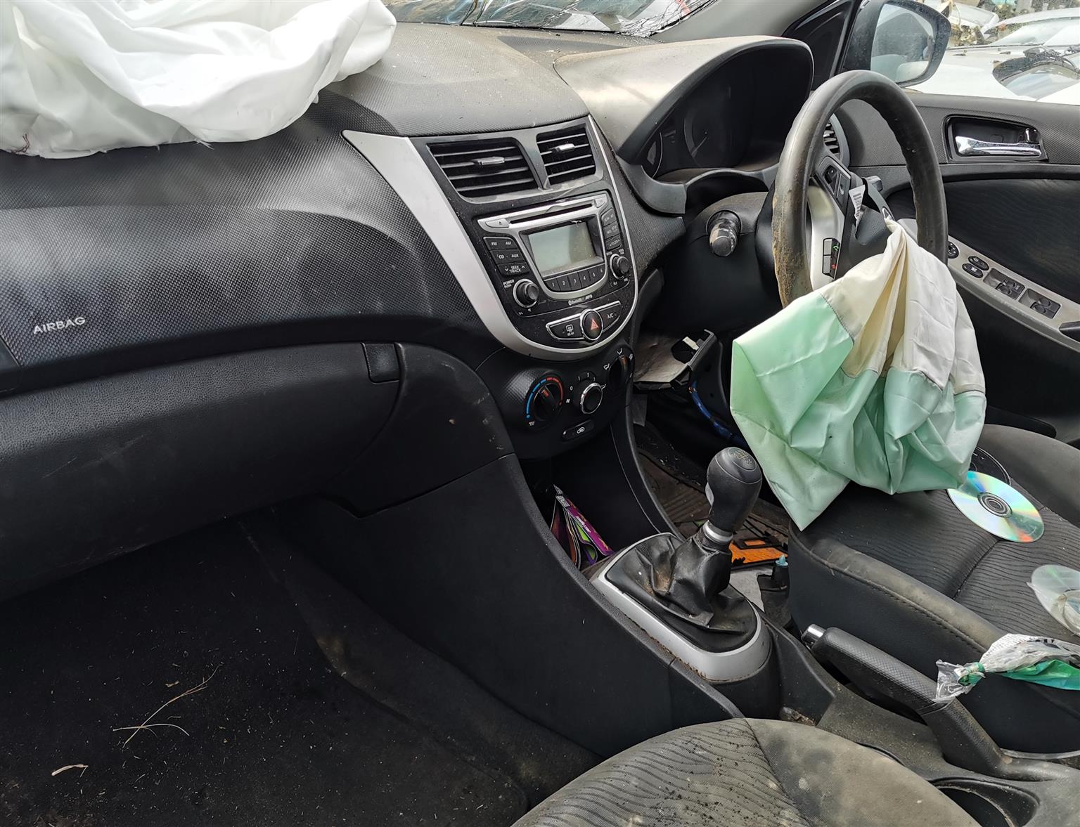 Hyundai Accent 2012 model available for spare parts